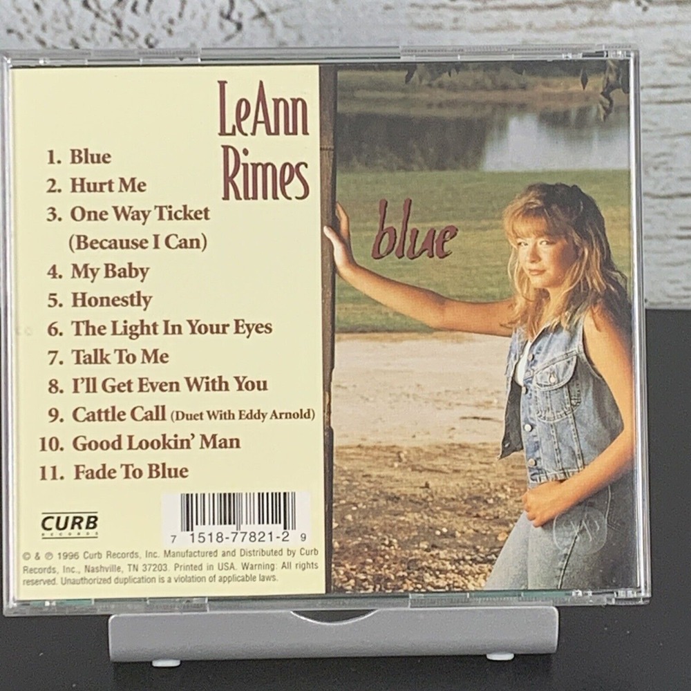 LeAnn Rimes – Blue (CD,‎ 1996) - Picture 2 of 6